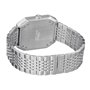 Slow Jo 02 - All Silver Steel, Black Dial slow Jo 02 - Mouvement Cristal de roche - Affichage Analogique - Bracelet Acier inoxyd