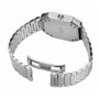 Slow Jo 02 - All Silver Steel, Black Dial slow Jo 02 - Mouvement Cristal de roche - Affichage Analogique - Bracelet Acier inoxyd