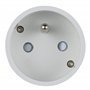 Electraline 48502 Prise électrique télécommandée (2 pièces) sans fil pour contrôler à distance (70 mètres de portée max) lampes,
