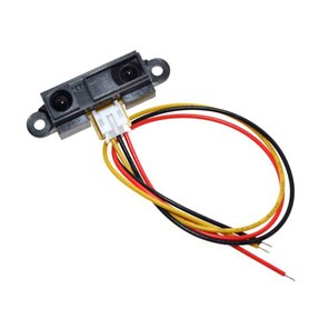 ARCELI Capteur de Distance analogique IR Sharp Sharp GP2Y0A21YK0F 10-80cm + Câble