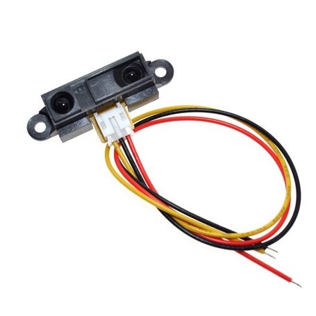 ARCELI Capteur de Distance analogique IR Sharp Sharp GP2Y0A21YK0F 10-80cm + Câble