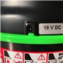 Lavor 8.255.0001 Free VAC 1.0 Aspirateur Vide cendre et Poussière à Batterie, Noir/Vert