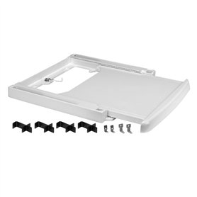 Wpro AMC934 Kit de Superposition avec Tablette pour Lave Vaisselle et Sèche Linge Whirlpool