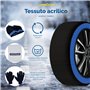 Goodyear Chaussettes de neige Star Gripper homologuées Italie EN 16662-1:2020 Deux chaînes à neige en tissu pour voiture. Snow S
