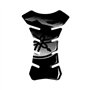 4R Quattroerre.it 18145 Protège-réservoir adhésif 3D pour Moto Yamaha R1 Noir