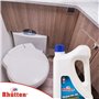Rhutten 180311 Liquide WC Chimique akqua Bleu 2 litres