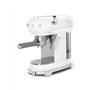 Smeg ECF01WHEU - Machine à café espresso - 1350W - Blanc