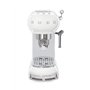 Smeg ECF01WHEU - Machine à café espresso - 1350W - Blanc