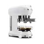 Smeg ECF01WHEU - Machine à café espresso - 1350W - Blanc