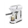 Smeg ECF01WHEU - Machine à café espresso - 1350W - Blanc