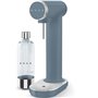 Smeg, Machine à Eau Gazeuse et à Soda SKC01SBM, avec Bouton de Contrôle de Gazéification et Egouttoir, Bouteille de 800 ml, Cart