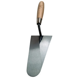 Nespoli N0D1905818 Truelle légère à pointe ronde avec manche en bois Fsc 18 cm