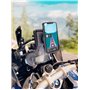 INTERPHONE - Prise en Charge QUIKLOX Compatible avec Le navigateur BMW - Anti-Vibration intégré, 2 Prises USB (A et C) - Étanche