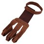 XingYue Direct 1 PC 3-Design Doigt tir à l'arc protéger Gant Pull Bow Arrow tir à l'arc Gant de tir en Cuir Simple Gant