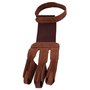XingYue Direct 1 PC 3-Design Doigt tir à l'arc protéger Gant Pull Bow Arrow tir à l'arc Gant de tir en Cuir Simple Gant