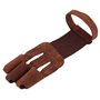 XingYue Direct 1 PC 3-Design Doigt tir à l'arc protéger Gant Pull Bow Arrow tir à l'arc Gant de tir en Cuir Simple Gant