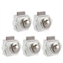 Beenle-Icey 5 pièces Push Lock Serrure pour meubles Camping