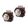 Beenle-Icey 5 pièces Push Lock Serrure pour meubles Camping, Caravan Barca Bouton interrupteur pour armoires tiroirs Push Lock p