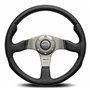 Momo RCE35BK1B Race 350 mm Leather Steering Wheel by MOMO