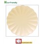 Ciao Kit Table Fête Party Flower Shape pour 8 Personnes (44 pièces: 8 Assiettes Ø23cm, 8 Assiettes Ø18cm, 8 gobelets 200ml, 20 S