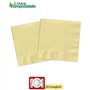 Ciao Kit Table Fête Party Flower Shape pour 8 Personnes (44 pièces: 8 Assiettes Ø23cm, 8 Assiettes Ø18cm, 8 gobelets 200ml, 20 S
