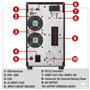 Atlantis A03-OP3002P Pro Onduleur (UPS) Online Double Conversion et Pure sinusoïde avec Une Puissance de 3000VA 2700W, Tour d'af