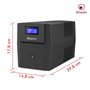 Atlantis A03-HP2003 Alimentation sans interruption à onde sinusoïdale pure 1500VA 900W Line Interactive,écran LCD, port USB-HID,