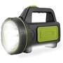 Lampe de poche LED rechargeable avec lumière latérale haute performance 13500 lumens 6000 mAh Batterie portable et étanche pour