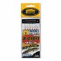 Lineaeffe Pescacciatore Taille Hameçon 6 Avançon 0.25 mm Ligne Montée 130 cm Sabiki Pêche en Mer Bas de Ligne Mitraillette Monta