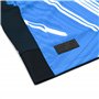 SSC Napoli [EA7] Sweat Pre Match EA7, Produit Officiel, Manches Longues 2024/2025, Bleu, M