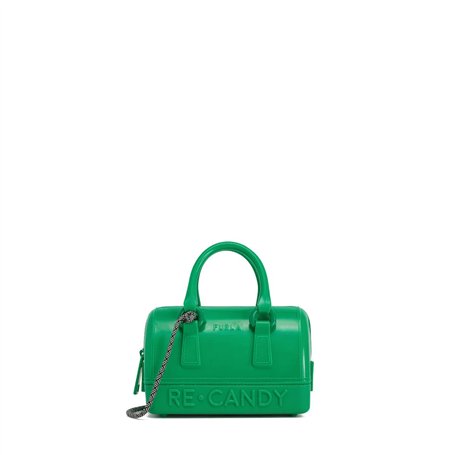 FURLA Candy Mini Boston Bag Grass
