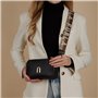 Furla Primula Mini Crossbody Bag Webb Nero + Corda Naturale