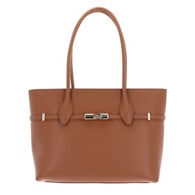 Furla Goccia Tote Bag L Brandy