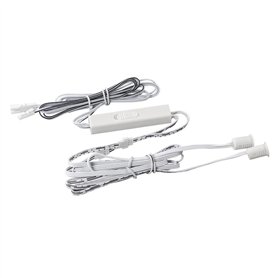 Kit capteur d'ouverture porte et mouvement mains 2 en 1 avec capteur pour bande de bande de barre LED blanche