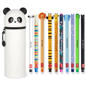 LEGAMI Lot de 10 stylos gel effaçables avec encre thermosensible