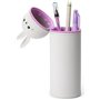 LEGAMI - Lot de 7 stylos gel effaçables + trousse 2 en 1 – avec encre effaçable thermosensible, couleurs d'encre et motifs de ba