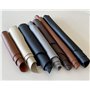 IPEA 1 kg Chutes de Cuir - Découpes de Vraie Cuir de Couleurs Mélangées Classiques en Tailles Aléatoires - Pièces de Cuir de For