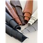 IPEA 1 kg Chutes de Cuir - Découpes de Vraie Cuir de Couleurs Mélangées Classiques en Tailles Aléatoires - Pièces de Cuir de For