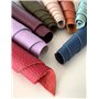 IPEA 1 kg Chutes de Cuir Colorés - Découpes Colorés de Vraie de Couleurs Mélangées en Tailles Aléatoires - Pièces de Cuir de For
