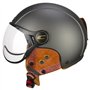 CGM Ebi Casque Ski Adulte Unisexe, Graphite satiné, L (59cm)