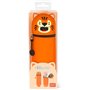 LEGAMI - Lot de 7 stylos gel effaçables + trousse 2 en 1 – avec encre effaçable thermosensible, couleurs d'encre et motifs de ba