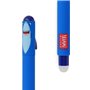 LEGAMI - Lot de 7 stylos gel effaçables + trousse Pingouin 2 en 1 – avec encre effaçable thermosensible, gamme de couleurs d'enc