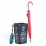 Rebecca Mobili Stockage de Parapluie Porte Parapluies Gris Foncé Home Sweet Home Décoration Maison (Cod. RE6149)