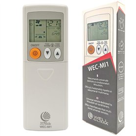 Wellclima WEC-MI1 Télécommande universelle pour climatiseur Mitsubishi
