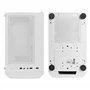 Nuwo Blitz R25 Blanc Boîtier Micro-ATX pour PC Desktop Office Gaming Mini Tour 0,50 mm SPCC avec 3 Ventilateurs Éclairage Arc-en