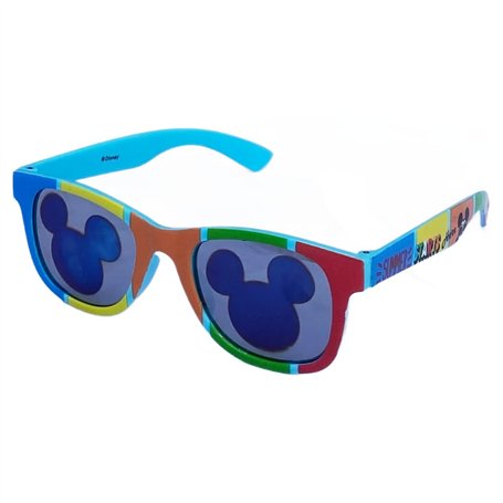 CARTOON Lunettes de soleil enfant Mickey Mouse Disney Protection UV Lunettes rectangulaires avec verres miroir