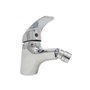 Robinet mitigeur pour lavabo de salle de bain et lavabo bidet en laiton chromé avec tête mobile