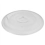 Assiette pour four à micro-ondes de 25,5 cm universelle pivotante avec 3 fixations et 3 pieds