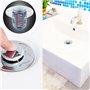 Bouchon de lavabo de Salle de Bain Bidet pour Drain Universel Pop-Up avec Filtre