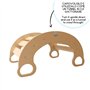 mamikids Spiderman - Parcours avec Triangle, Arc Montessorien pour enfants et 2 rampes avec toboggan et escalade - Apprentissage